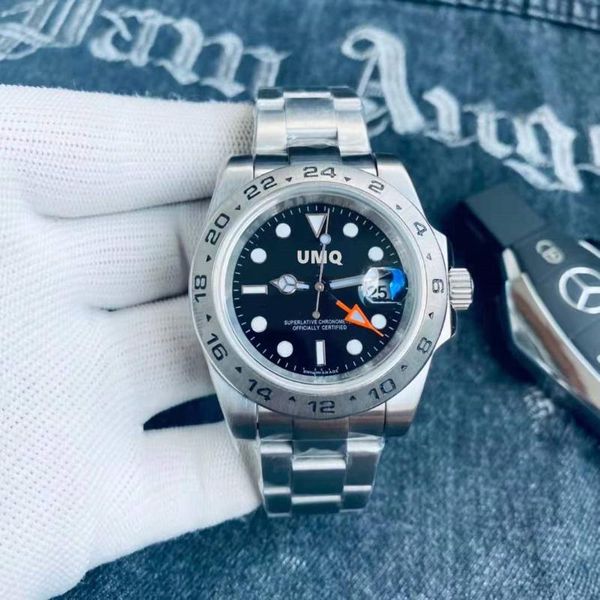 wristwatches men's fully automatic mechanical watch explorer sports series, wristwatch is made of stainless steel, Slivery;brown
wristwatches men's fully automatic mechanical watch explorer sports series, wristwatch is made of stainless steel, Slivery;brown