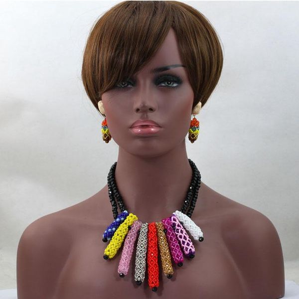 earrings & necklace classic nigerian wedding african costume crystal jewelry sets colorful bridal set hx561, Silver
earrings & necklace classic nigerian wedding african costume crystal jewelry sets colorful bridal set hx561, Silver