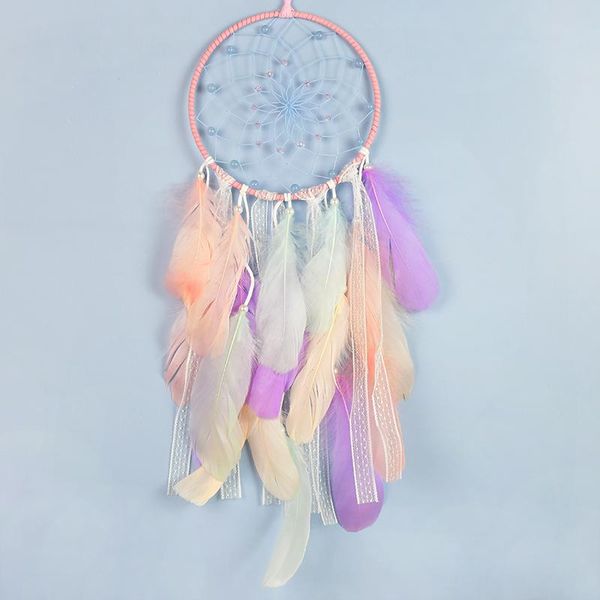 1pcs lace handmade dream catcher with feather bead home bedroom hanging decoration ornament wind chime kids room decoration gift
1pcs lace handmade dream catcher with feather bead home bedroom hanging decoration ornament wind chime kids room decoration gift
