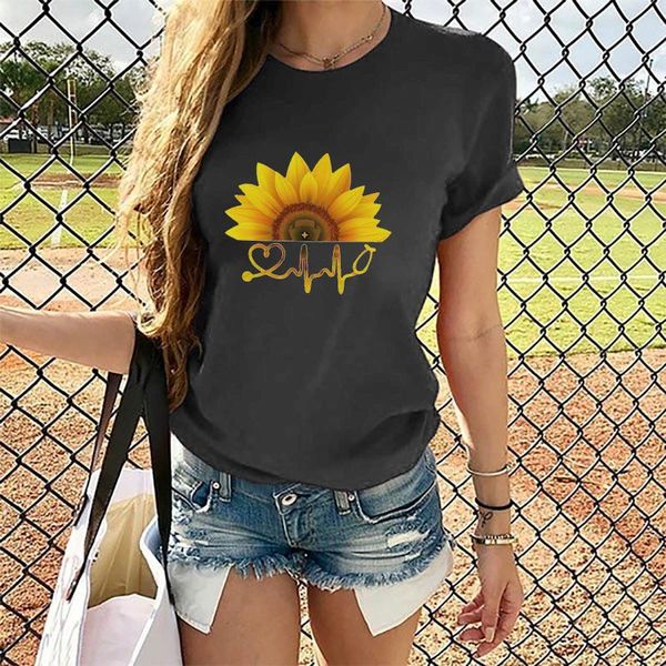 women's t-shirt sunflower heartbeat oversized female women clothing harajuku t-shirts short sleeve o-neck tshirt tee shirt 2021, White
women's t-shirt sunflower heartbeat oversized female women clothing harajuku t-shirts short sleeve o-neck tshirt tee shirt 2021, White