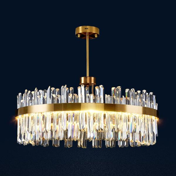 chandeliers nordic style crystal chandelier luxury gold led living room modern round / rectangular dining decorative lights
chandeliers nordic style crystal chandelier luxury gold led living room modern round / rectangular dining decorative lights