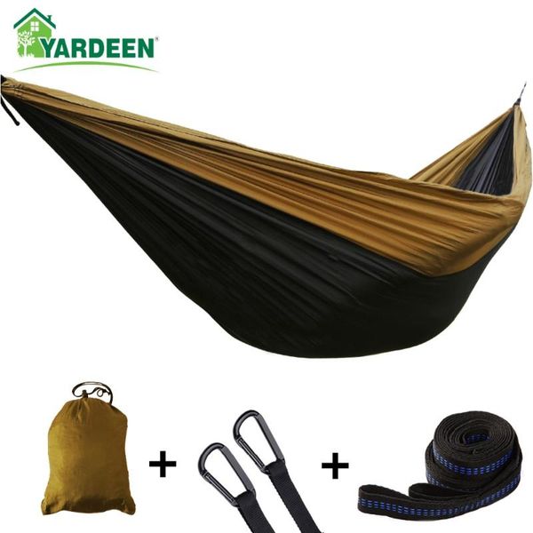 hammocks double & single 275*140cm tree camping indoor outdoor portable parachute for backpacking survival travel
hammocks double & single 275*140cm tree camping indoor outdoor portable parachute for backpacking survival travel