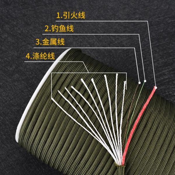 5 color dia.4.5mm 12 stand cores paracord 100m for outdoor camping survival parachute fishing cord hiking firewire rope
5 color dia.4.5mm 12 stand cores paracord 100m for outdoor camping survival parachute fishing cord hiking firewire rope
