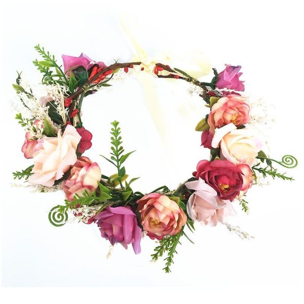 wholesale rose flower headband wreath kids party floral garlands adjustable festival flower crown women wedding hair acc qylwgl 
wholesale rose flower headband wreath kids party floral garlands adjustable festival flower crown women wedding hair acc qylwgl
