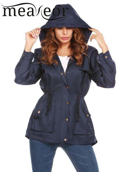 women's jackets meaneor hooded long sleeve women drawstring light weight anorak parka coat, Black;brown
women's jackets meaneor hooded long sleeve women drawstring light weight anorak parka coat, Black;brown
