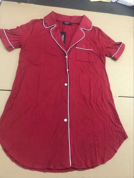 women's sleepwear women sleeping comfortable turn-down collar solid color cotton printing long-sleeved causal lapel cardigan pajamas, Black;red
women's sleepwear women sleeping comfortable turn-down collar solid color cotton printing long-sleeved causal lapel cardigan pajamas, Black;red