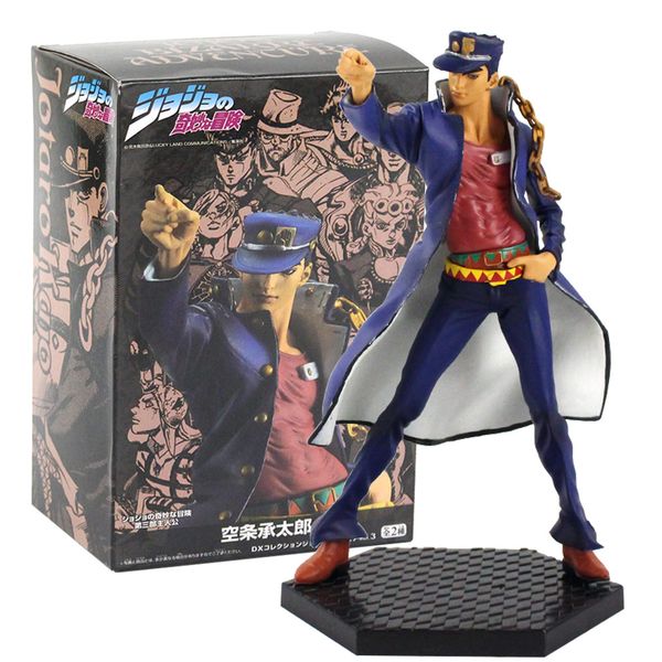 19cm anime jojos bizarre adventure kujo jotaro pvc action figure collectible model toy
19cm anime jojos bizarre adventure kujo jotaro pvc action figure collectible model toy
