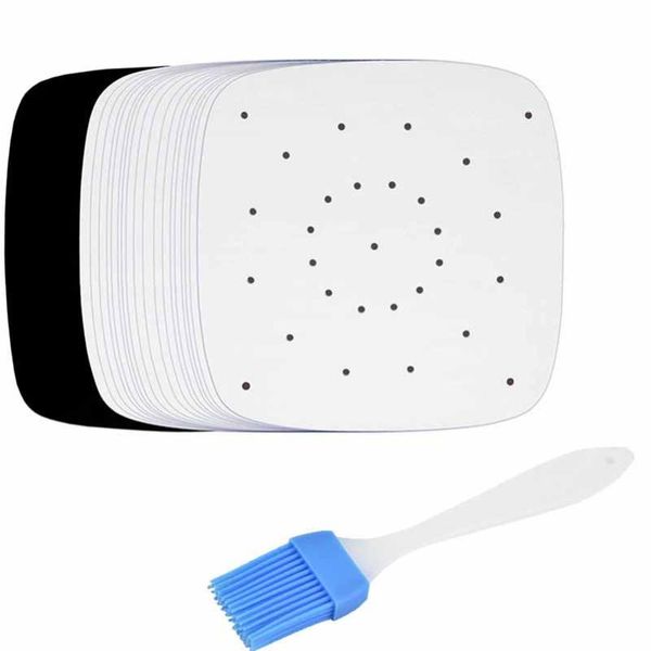 tools & accessories 6/7/7.5 inch 100 sheets baking paper pans for air fryer liners perforated non-stick steaming white bbq oil
tools & accessories 6/7/7.5 inch 100 sheets baking paper pans for air fryer liners perforated non-stick steaming white bbq oil