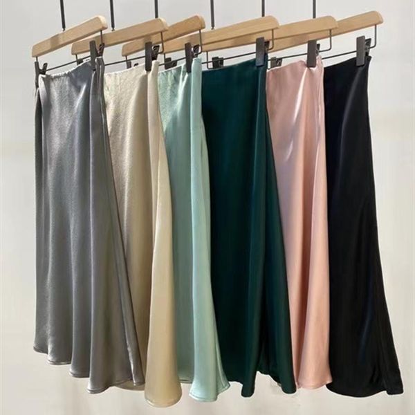 skirts brand fashion women high luxury spring summer vintage elegant heavy gloss acetate elastic midi skirt, Black
skirts brand fashion women high luxury spring summer vintage elegant heavy gloss acetate elastic midi skirt, Black