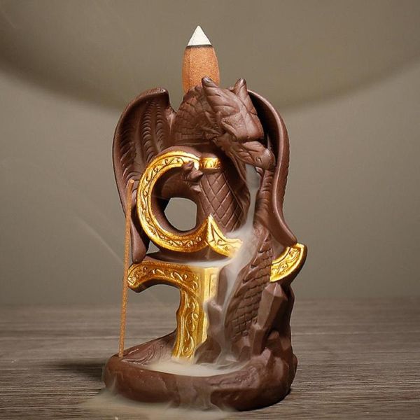 fragrance lamps pterosaurs dragon backflow incense burners purple sand cone censer decoractive holder office deskornament home decor
fragrance lamps pterosaurs dragon backflow incense burners purple sand cone censer decoractive holder office deskornament home decor