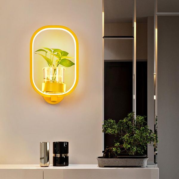18w nordic green plant wall lamp with remote control dimmable led indoor wall light for bedside hallway corridor stair lighting
18w nordic green plant wall lamp with remote control dimmable led indoor wall light for bedside hallway corridor stair lighting