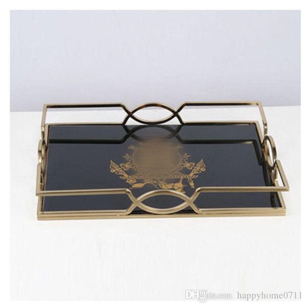 luxury designer carriage letter printing pattern tray plate home decorative plates high-quality metal and glass materials for restaurant lob
luxury designer carriage letter printing pattern tray plate home decorative plates high-quality metal and glass materials for restaurant lob
