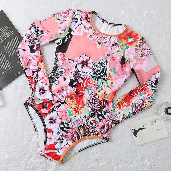 women floral print long sleeve one piece swimsuit rash guard swimwear two piece bathing suit
women floral print long sleeve one piece swimsuit rash guard swimwear two piece bathing suit