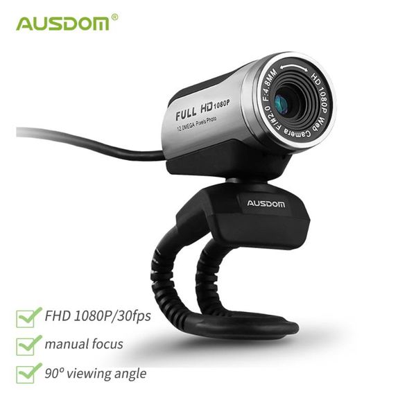 webcams ausdom aw615 hd web camera with microphone usb 2.0 1080p webcam pc for laplive broadcast video conference work computer
webcams ausdom aw615 hd web camera with microphone usb 2.0 1080p webcam pc for laplive broadcast video conference work computer