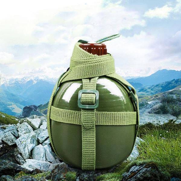 dishes & plates kettle outdoor sports military training with a large capacity of 2 liters shoulder strap slung over field water bottle
dishes & plates kettle outdoor sports military training with a large capacity of 2 liters shoulder strap slung over field water bottle