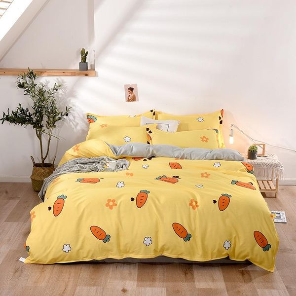 bedding sets yellow carrot flower youthful style home textile duvet cover bed sheet pillow case single double king for set
bedding sets yellow carrot flower youthful style home textile duvet cover bed sheet pillow case single double king for set