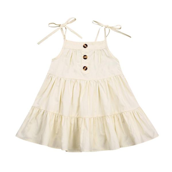 summer girls dress infant baby strap solid color sling button ruffles a line sundress 6m-5y, Red;yellow
summer girls dress infant baby strap solid color sling button ruffles a line sundress 6m-5y, Red;yellow