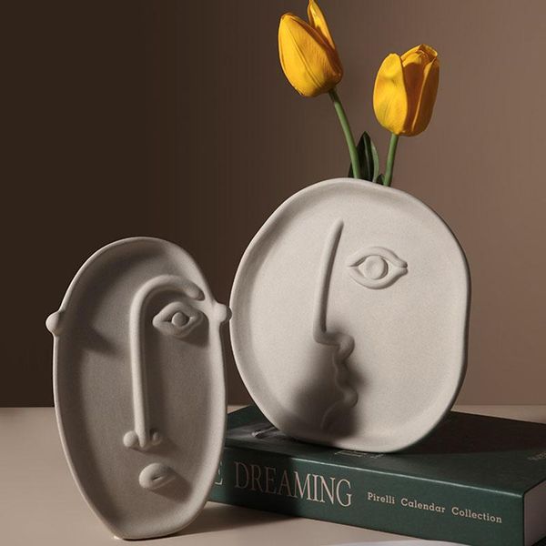 vases nordic creative ceramic human face art vase ornaments flower arrangement container home living room garden decor birthday gifts
vases nordic creative ceramic human face art vase ornaments flower arrangement container home living room garden decor birthday gifts
