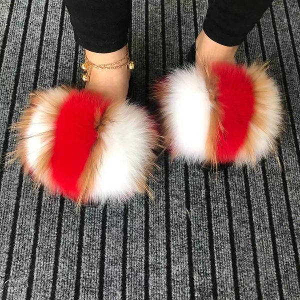 slippers summer women's real fur ladies fashion fluffy plush shoes female beach casual flip flops cute soft furry slides, Black
slippers summer women's real fur ladies fashion fluffy plush shoes female beach casual flip flops cute soft furry slides, Black