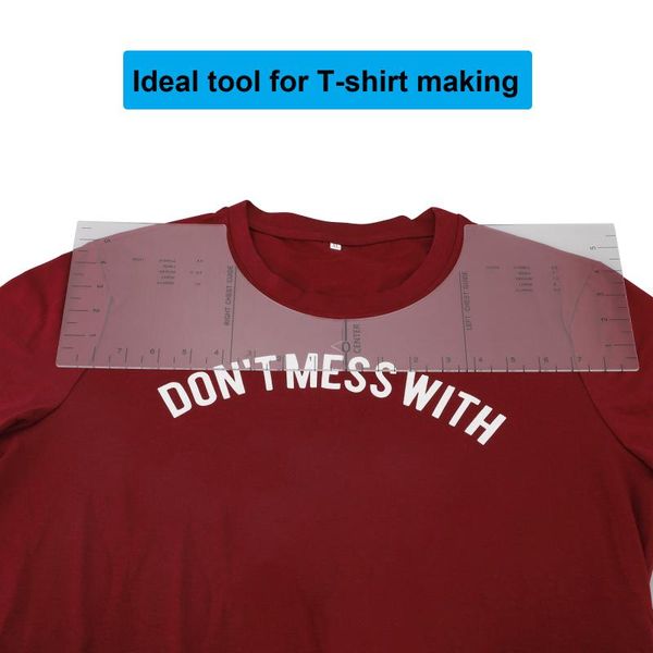 t shirt alignment tool t-shirt placement graphic guide tough uv printed easy to carry two size acrylic tshirt ruler, Black
t shirt alignment tool t-shirt placement graphic guide tough uv printed easy to carry two size acrylic tshirt ruler, Black
