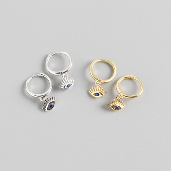 yhe0156 light luxury s925 silver ins eyes eyelashes blue zircon ear buckle versatile earrings for women, Golden
yhe0156 light luxury s925 silver ins eyes eyelashes blue zircon ear buckle versatile earrings for women, Golden