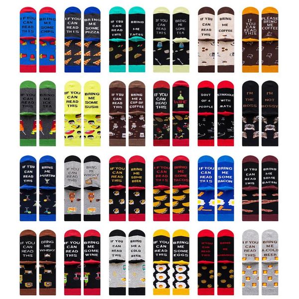 men's socks "if you can read this bring me "novelty cotton funny dress happy colored long tube for men and women, Black
men's socks "if you can read this bring me "novelty cotton funny dress happy colored long tube for men and women, Black