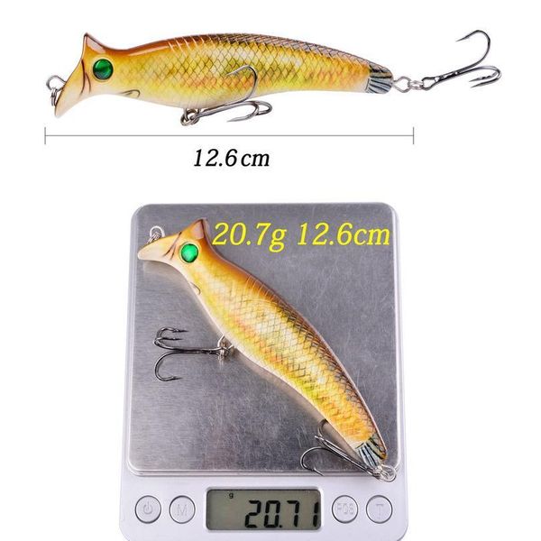 aorace fishing hard lure floating popper fishing wobbler 124mm 20.4g ater for seabass p jllung
aorace fishing hard lure floating popper fishing wobbler 124mm 20.4g ater for seabass p jllung