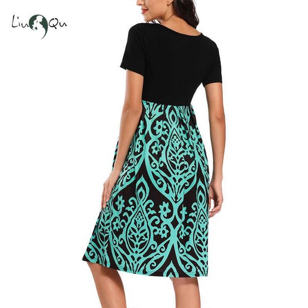 maternity dresses pregnancy clothes short sleeve printing patchwork knee length a line dress baby shower womens clothing y0924, White
maternity dresses pregnancy clothes short sleeve printing patchwork knee length a line dress baby shower womens clothing y0924, White