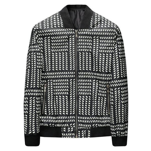 men's jackets autumn baseball collar embroidered jacket high-end personalized stripe thin coat trend, Black;brown
men's jackets autumn baseball collar embroidered jacket high-end personalized stripe thin coat trend, Black;brown