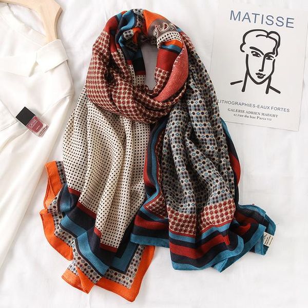 scarves 2021 design brand women scarf fashion print cotton spring winter warm hijabs lady pashmina foulard bandana plaid, Blue;gray
scarves 2021 design brand women scarf fashion print cotton spring winter warm hijabs lady pashmina foulard bandana plaid, Blue;gray