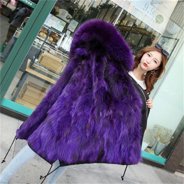 women style winter star genuine fox fur parkas 48bp, Black
women style winter star genuine fox fur parkas 48bp, Black