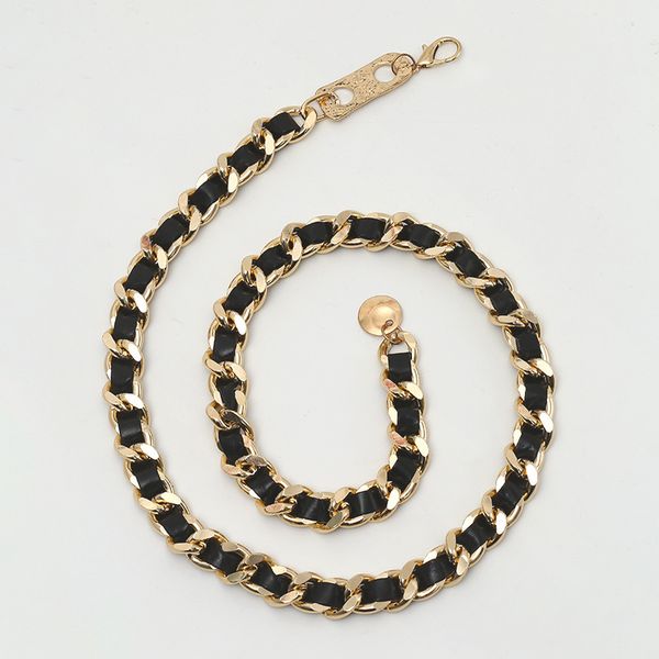 chain belt cool ins fashion versatile metal belt dress decorative waist chain women's trouser belt, Black;brown
chain belt cool ins fashion versatile metal belt dress decorative waist chain women's trouser belt, Black;brown