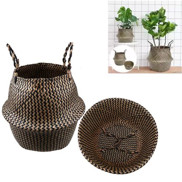 storage baskets handmade woven basket natual seagrass plant flower pot home garden dirty clothes toys laundry container
storage baskets handmade woven basket natual seagrass plant flower pot home garden dirty clothes toys laundry container