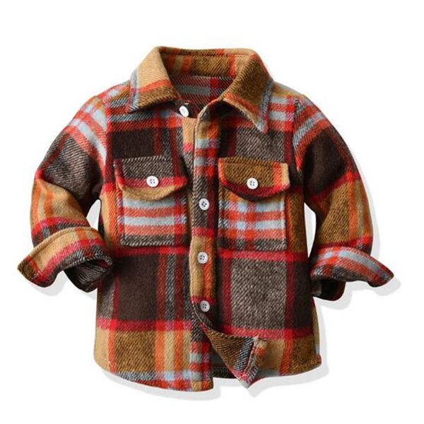 fashion kids baby girl boy plaid shirt jacket cotton child blouse thick wool loose outfit spring fall children casual clothes, White;black
fashion kids baby girl boy plaid shirt jacket cotton child blouse thick wool loose outfit spring fall children casual clothes, White;black