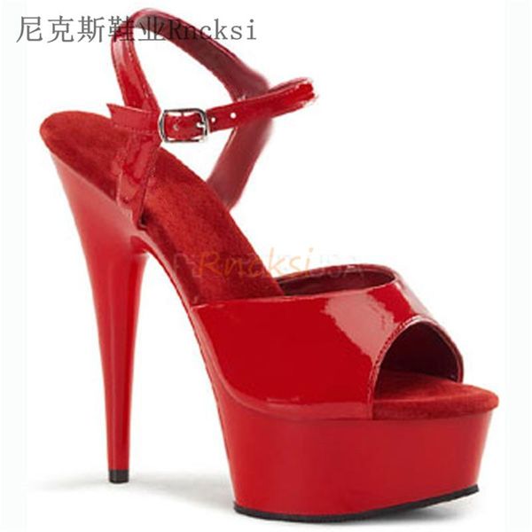 sandals rncksi super high-heeled peep toe 15cm women's shoes platform summer sandalias special for pole dancing, Black
sandals rncksi super high-heeled peep toe 15cm women's shoes platform summer sandalias special for pole dancing, Black