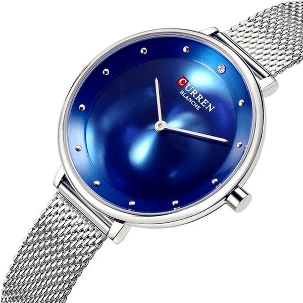 wristwatches elegante blue and silver steel bracelet watches curren fashion women's dress quartz wristwatch relogio femenino, Slivery;brown
wristwatches elegante blue and silver steel bracelet watches curren fashion women's dress quartz wristwatch relogio femenino, Slivery;brown