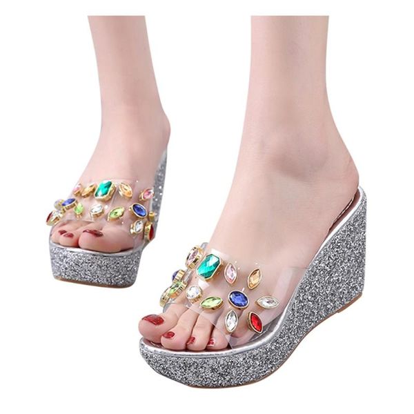 sandals sagace women flat 2021 summer ladies fashion sequined wedge rhinestone muffin exquisite banquet slippers, Black
sandals sagace women flat 2021 summer ladies fashion sequined wedge rhinestone muffin exquisite banquet slippers, Black