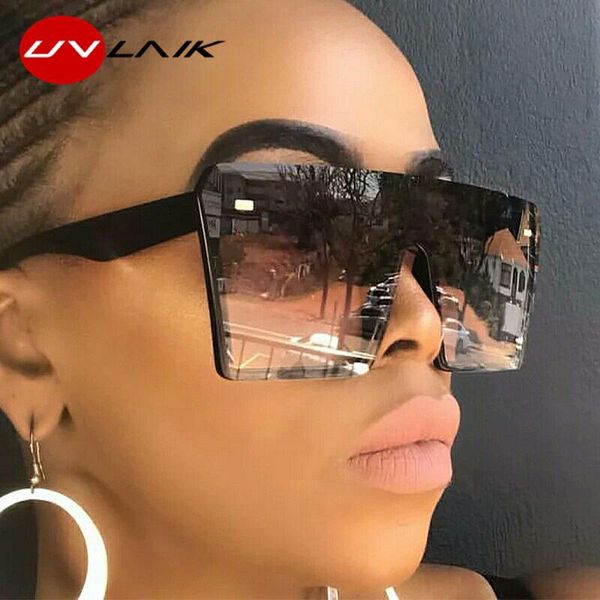 sunglasses uvlaik flat oversize square women fashion retro gradient sun glasses kardashian big frame vintage eyewear uv400, White;black
sunglasses uvlaik flat oversize square women fashion retro gradient sun glasses kardashian big frame vintage eyewear uv400, White;black
