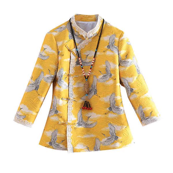 women's jackets jackets embro mill autumn women jacket chinese style retro jacquard elegant loose lady coat female 20g0, Black;brown
women's jackets jackets embro mill autumn women jacket chinese style retro jacquard elegant loose lady coat female 20g0, Black;brown