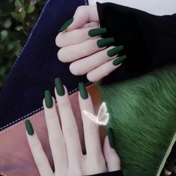 false nails 24pcs europe and the united state beam dark green pure color matte long ballerina shape fake with glue for girls, Red;gold
false nails 24pcs europe and the united state beam dark green pure color matte long ballerina shape fake with glue for girls, Red;gold