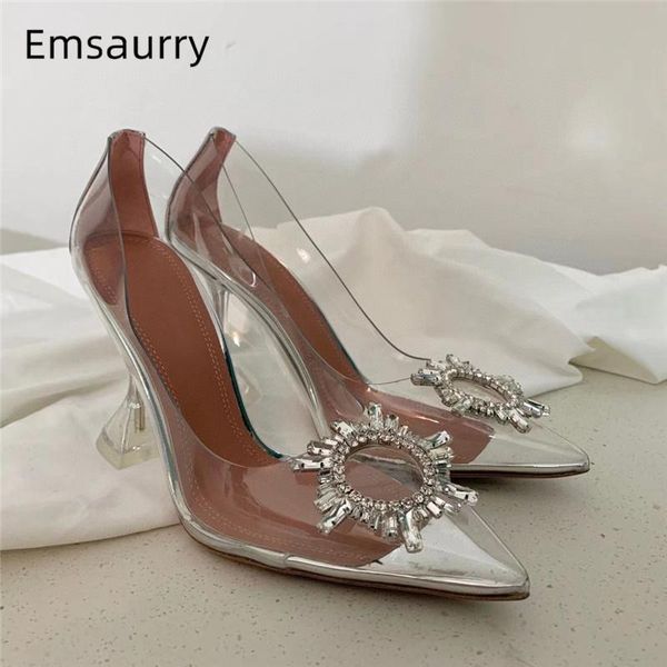 dress shoes crystal sunflower buckle women pumps clear goblet heel point toe pvc transparent rhinestone spring woman, Black
dress shoes crystal sunflower buckle women pumps clear goblet heel point toe pvc transparent rhinestone spring woman, Black