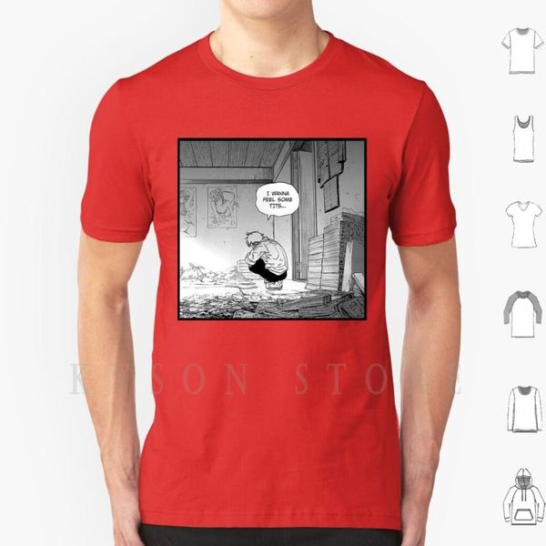 men's t-shirts denji-i wanna see some tits... t shirt diy big size cotton tits bikini denji chainsaw man manga anime funny, White;black
men's t-shirts denji-i wanna see some tits... t shirt diy big size cotton tits bikini denji chainsaw man manga anime funny, White;black