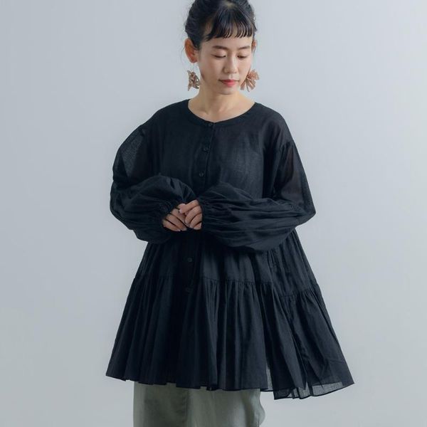 women's polos japan chiffion women blouse boho lantern sleeve 2021 autumn spring casual ruffles shirts loose fashion korea lady travel, White
women's polos japan chiffion women blouse boho lantern sleeve 2021 autumn spring casual ruffles shirts loose fashion korea lady travel, White