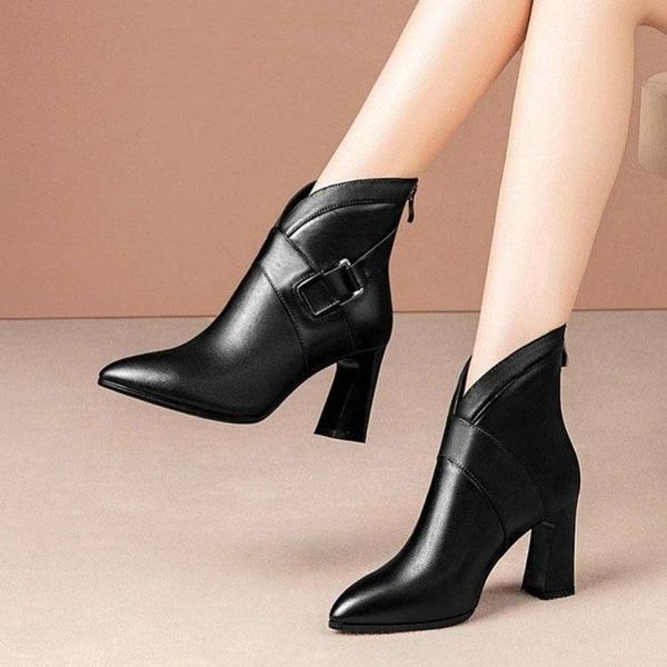 boots women heeled ankle thick heel high-black short leather woman shoes autumn 2021 fashion brown booties botas mujer
boots women heeled ankle thick heel high-black short leather woman shoes autumn 2021 fashion brown booties botas mujer