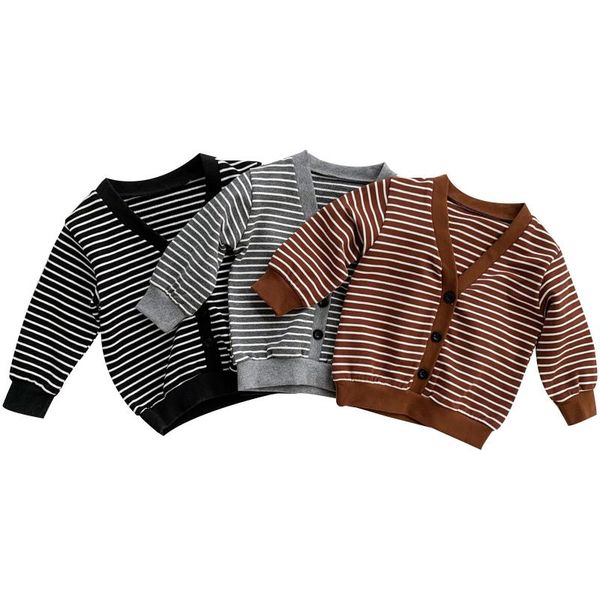 jackets infant kids baby color block cardigan, autumn button-down stripe print long sleeve v-neck knitwear 1-4t 2021 fashion, Blue;gray
jackets infant kids baby color block cardigan, autumn button-down stripe print long sleeve v-neck knitwear 1-4t 2021 fashion, Blue;gray