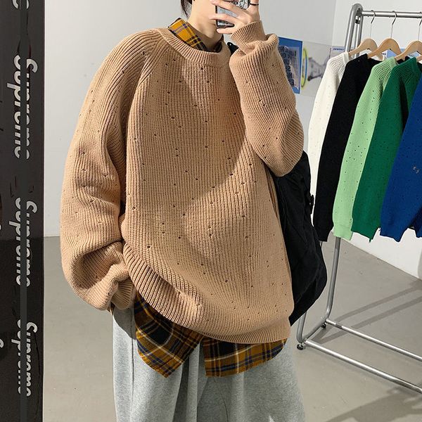 men's sweaters privathinker solid color hole thickened winter sweater oversize warm pullover korean style fashion harajuku clothing y2v, White;black
men's sweaters privathinker solid color hole thickened winter sweater oversize warm pullover korean style fashion harajuku clothing y2v, White;black