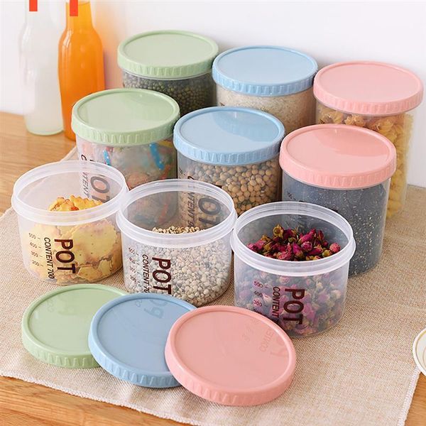 storage bottles & jars 700/500/1000ml food container plastic kitchen refrigerator noodle box multigrain tank transparent sealed
storage bottles & jars 700/500/1000ml food container plastic kitchen refrigerator noodle box multigrain tank transparent sealed