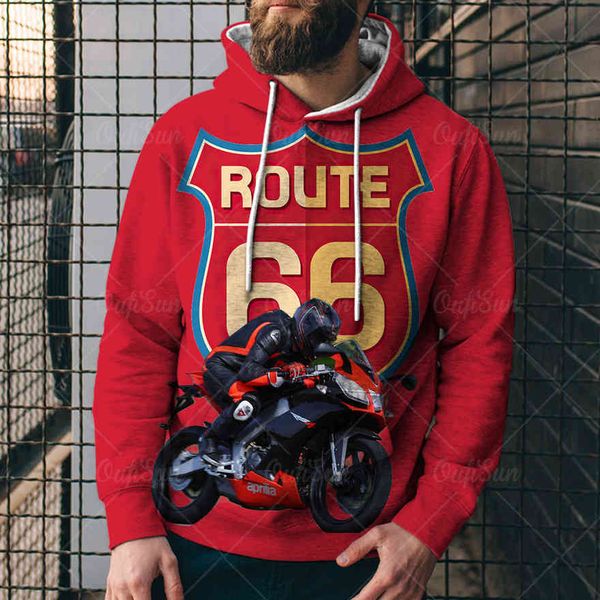 2021 fashion new 3d sweater street us highway 66 printed men's casual sports loose hoodiehe3h, Black
2021 fashion new 3d sweater street us highway 66 printed men's casual sports loose hoodiehe3h, Black