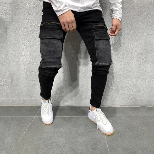 mens jeans men clothing 2021 youth european size pants mens slim big pocket casual denim trousers, Blue
mens jeans men clothing 2021 youth european size pants mens slim big pocket casual denim trousers, Blue