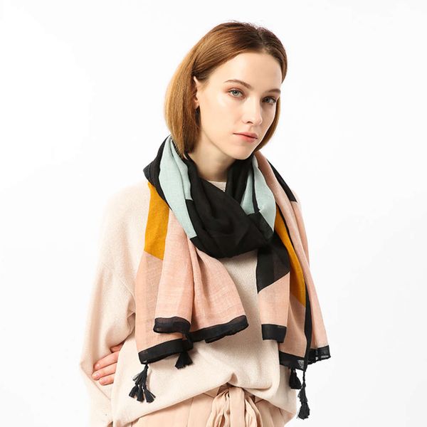 wrap balinese scarf for women in spring and summer, Blue;gray
wrap balinese scarf for women in spring and summer, Blue;gray